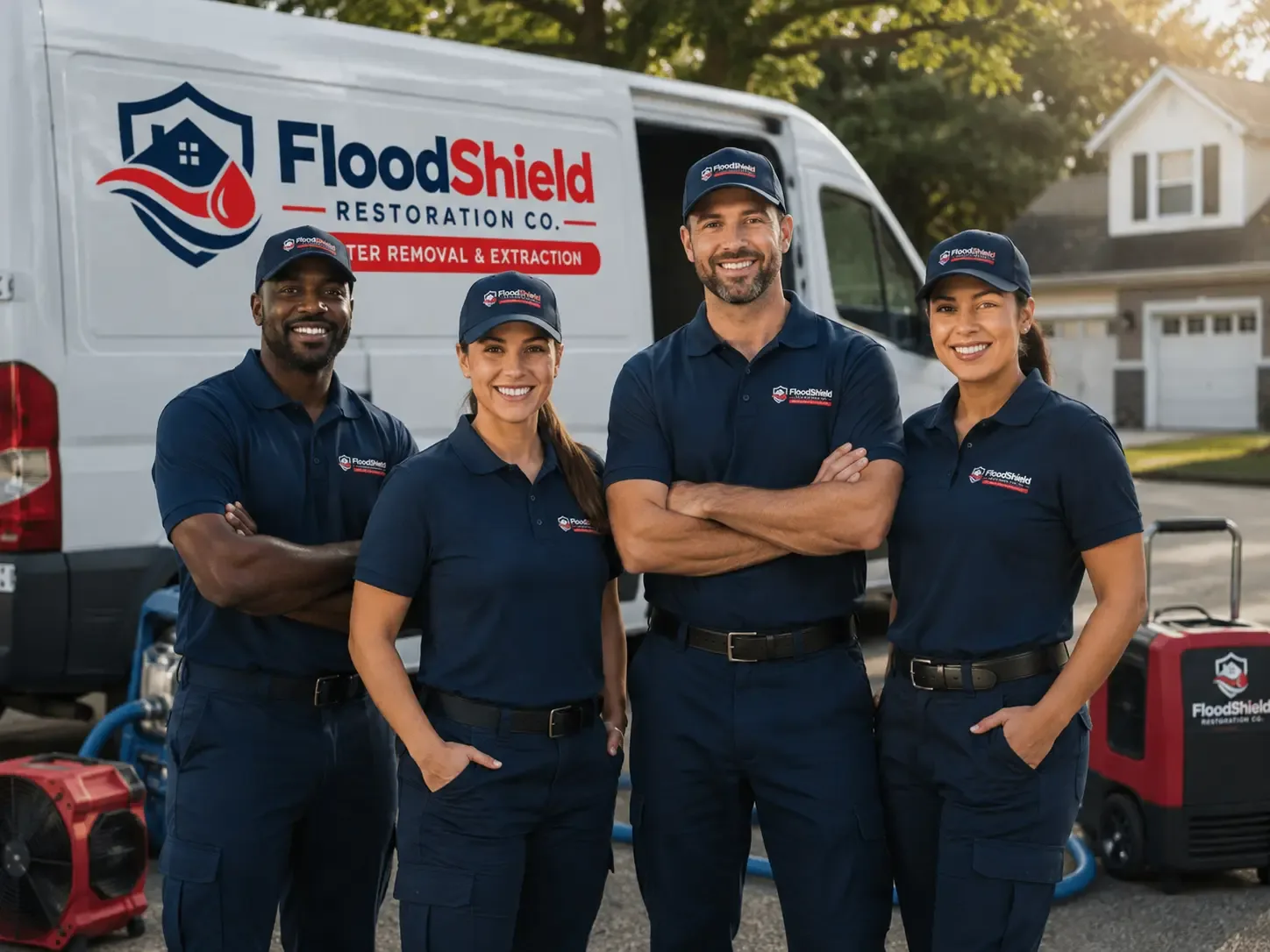 Flood Damage Restoration company in Lakehead, CA